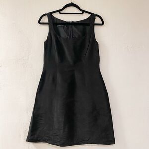 Rickie Freeman Teri John Mini Dress LBD in Black Size 6